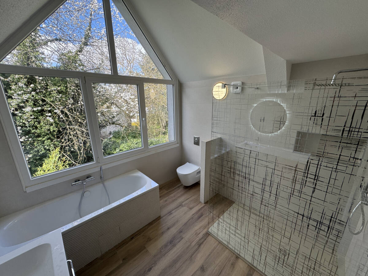 Une salle de bains pens&eacute;e sur mesure, Mulhouse Colmar 5